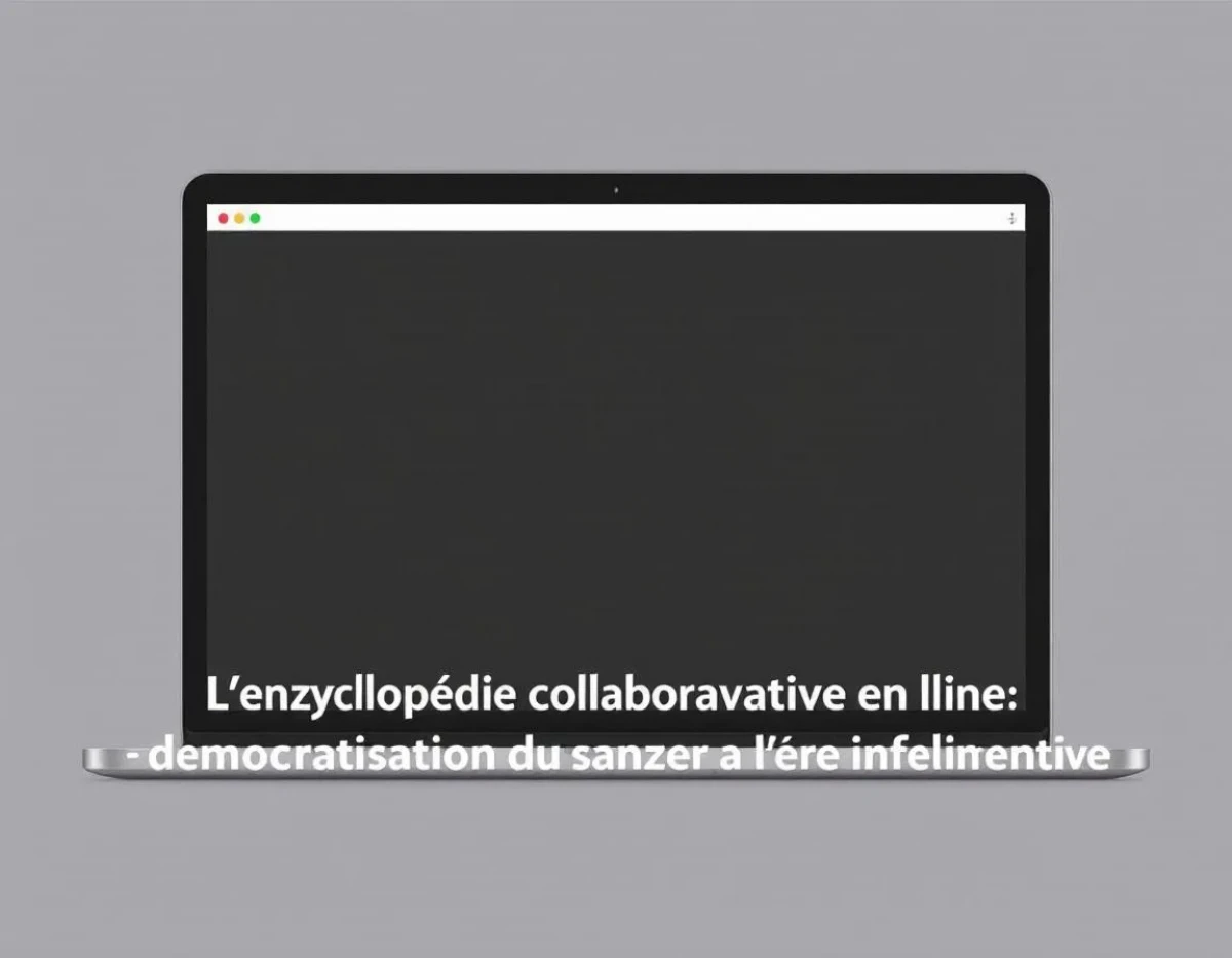L'encyclopédie collaborative en ligne : Démocratisation du savoir à l'ère numérique