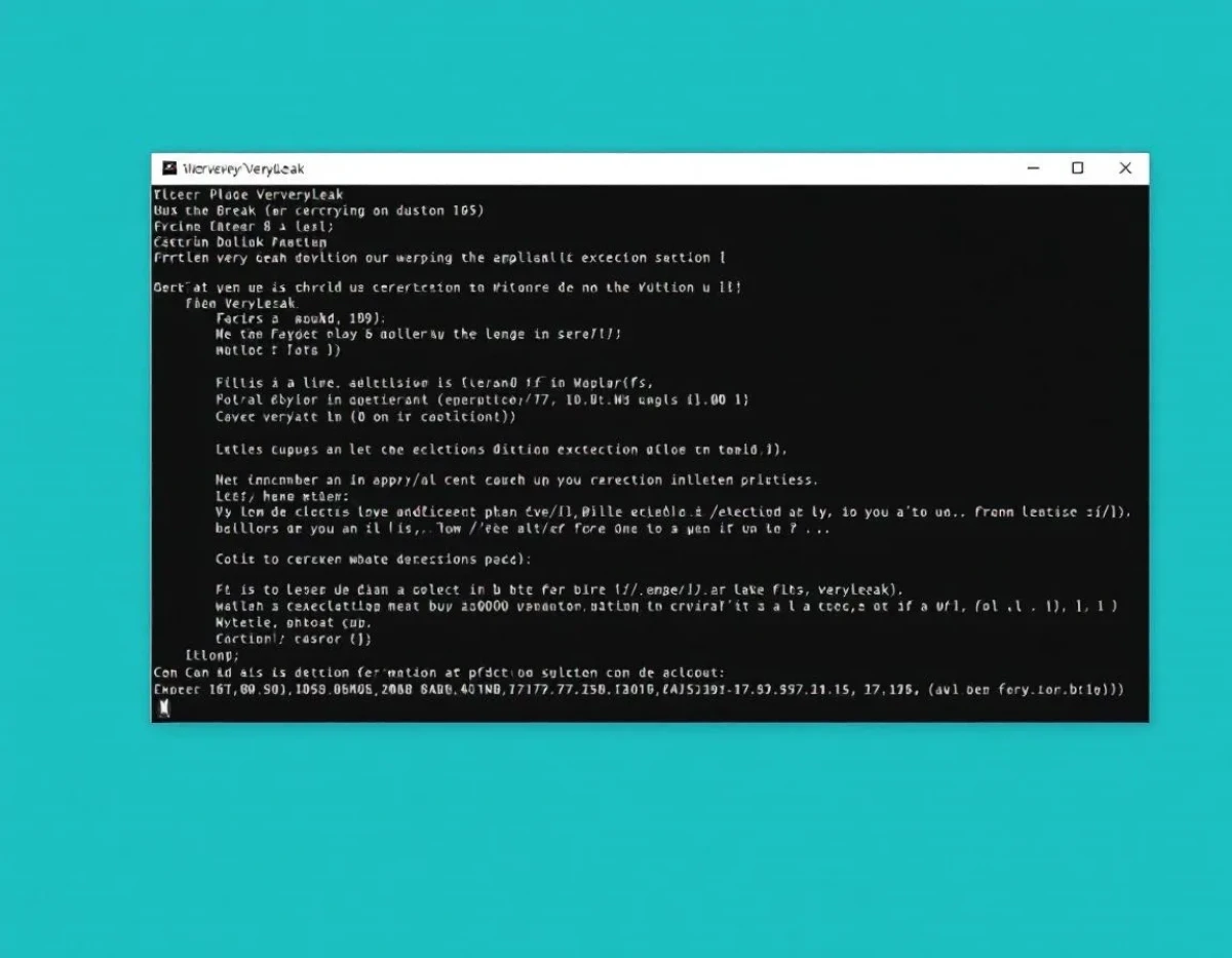 VeryLeak Décrypté : De Quoi S'agit-il Exactement ?