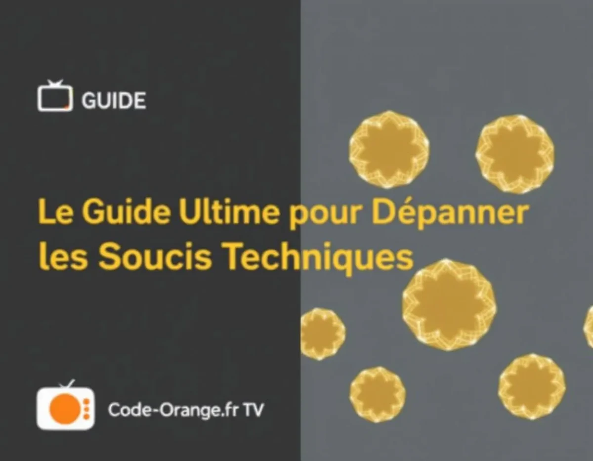Le Guide Ultime pour Dépanner les Soucis Techniques sur Code-Orange.fr/TV