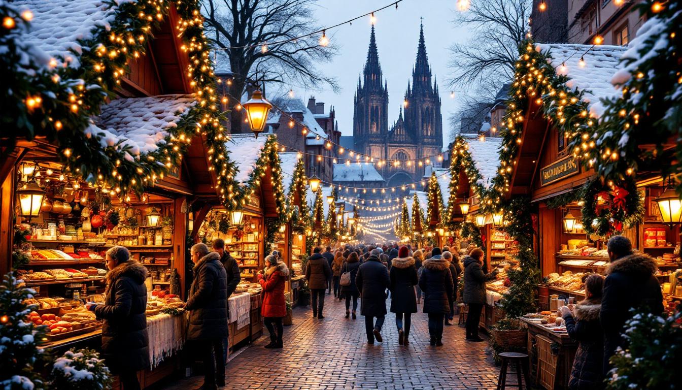 Innovations digitales au marché de Noël Strasbourg 2026