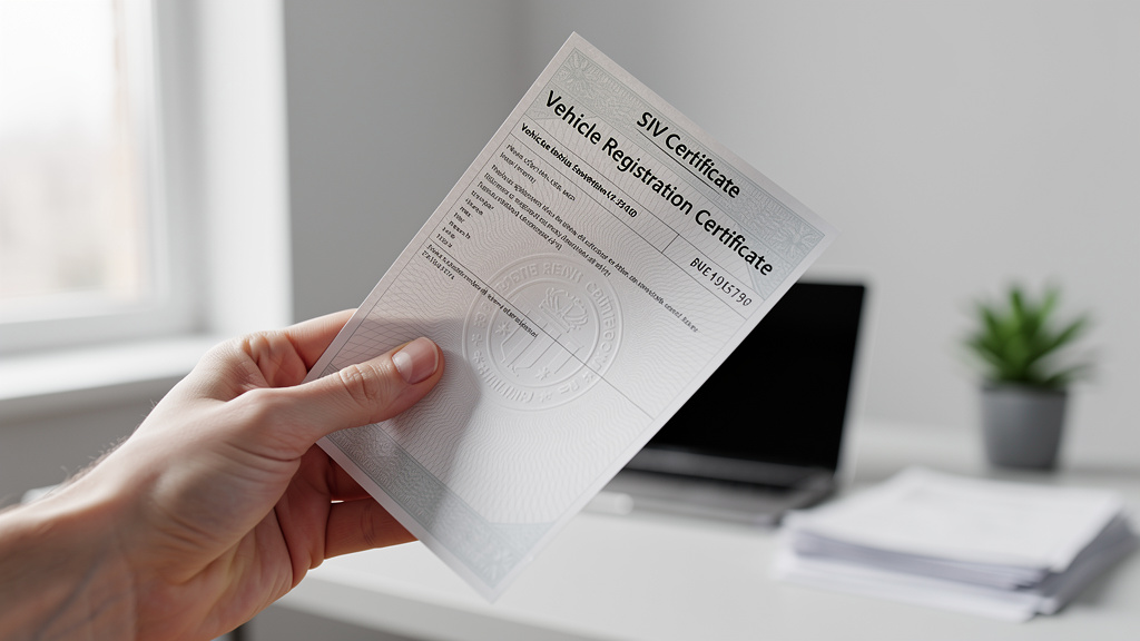 SIV : comment obtenir votre certificat d'immatriculation
